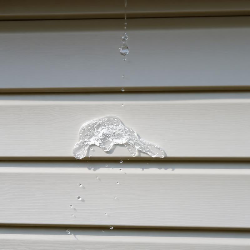 Vinyl siding — example residential surface